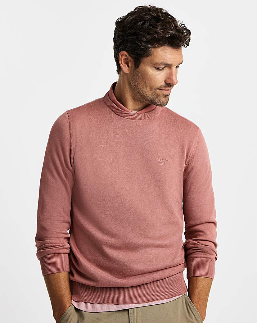 New In - Barbour Pima Cotton Crew Neck Sweater