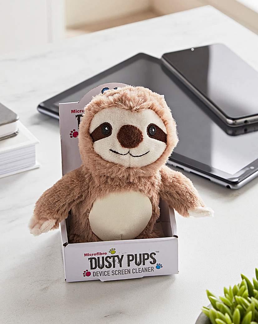 Image of Warmies Sloth Dusty Pup Screen Cleaner