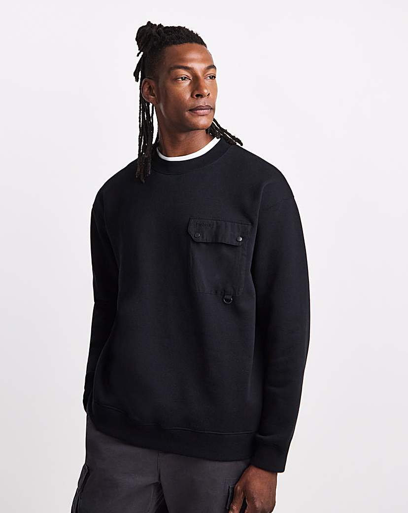 New In - Barbour Leazes Crew Neck Sweatshirt