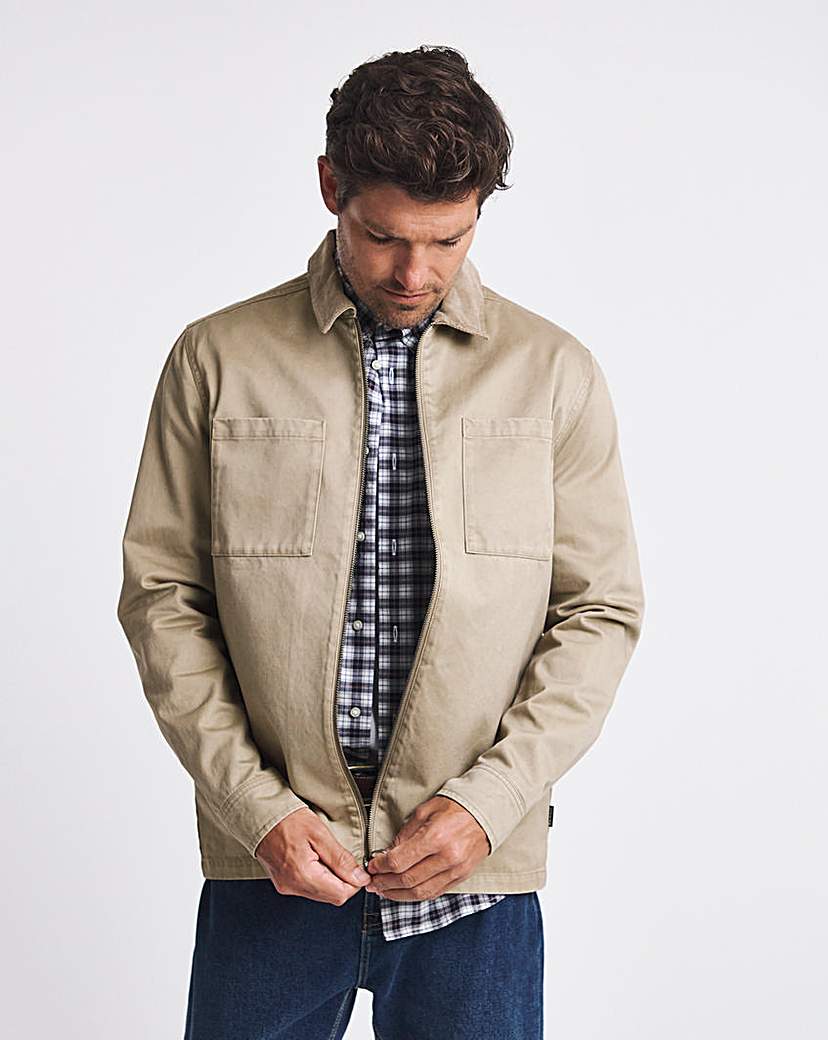 New In - Barbour Lenker Twill Overshirt
