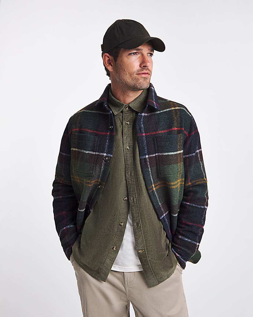 New In - Barbour Chapter Tailored Check Overshirt
