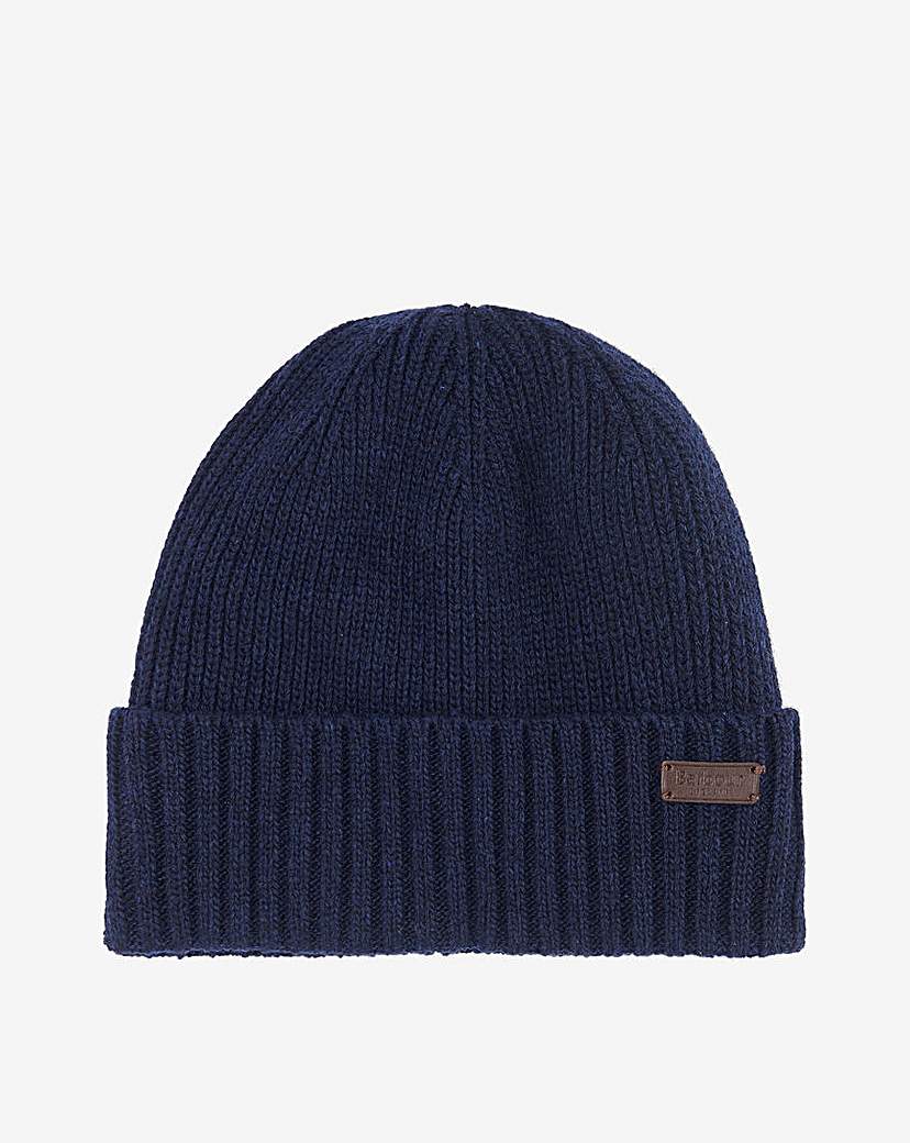 New In - Barbour Carlton Beanie Hat - Navy