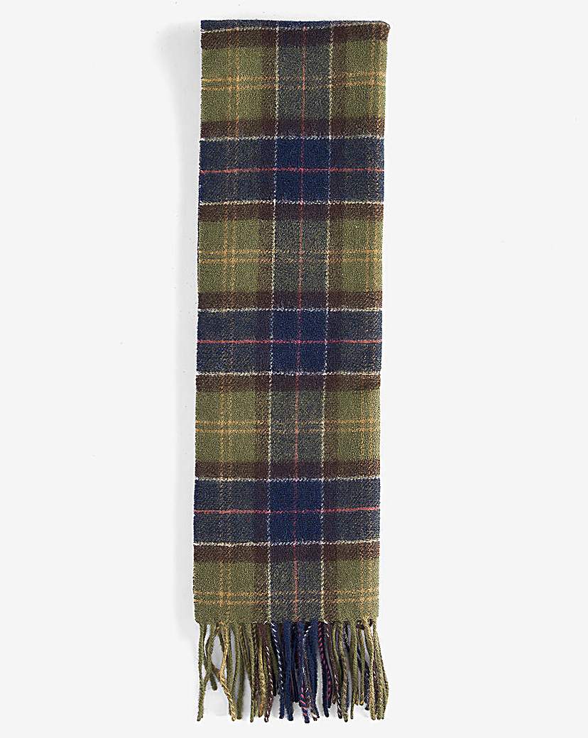 New In - Barbour Tartan Lambswool Scarf