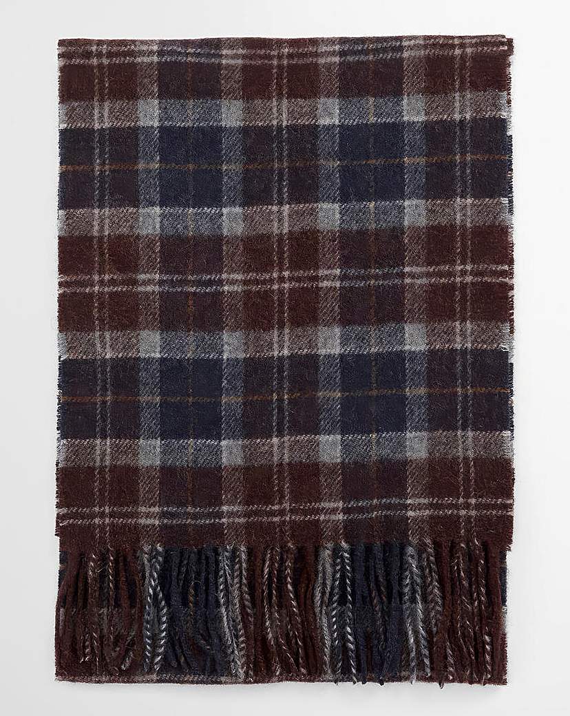 New In - Barbour Tartan Lambswool Scarf
