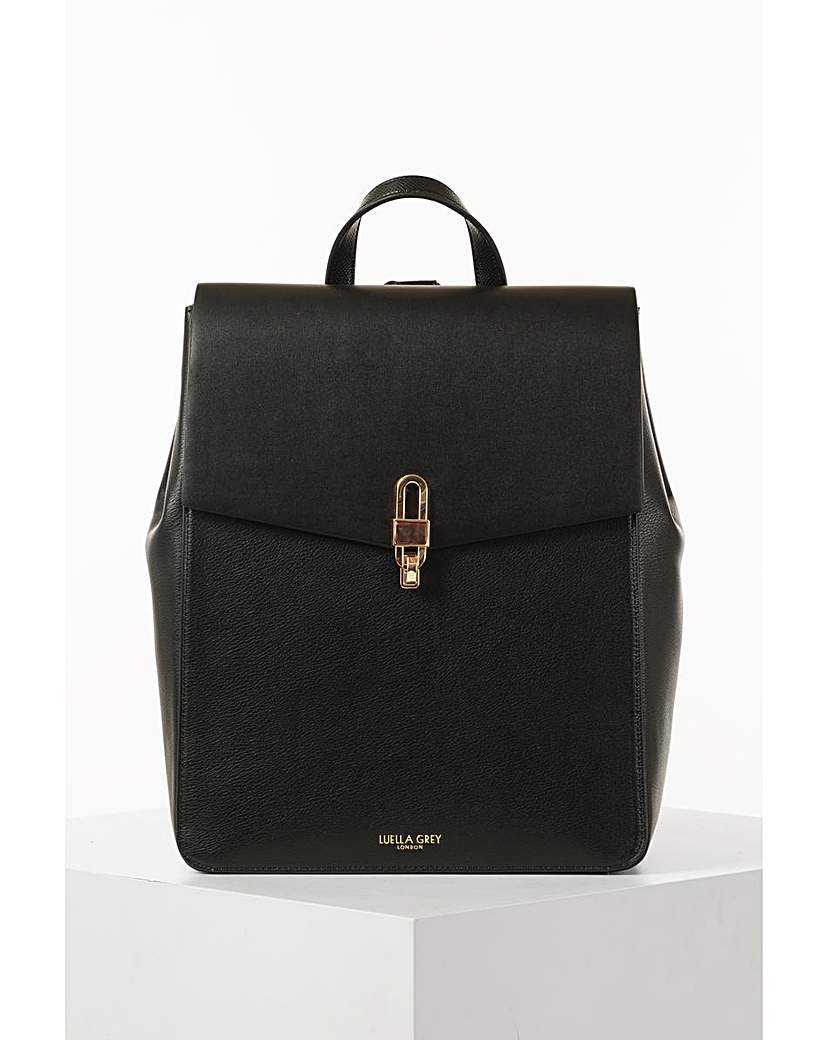 Luella Grey Hilda Black Laptop Rucksack Black …