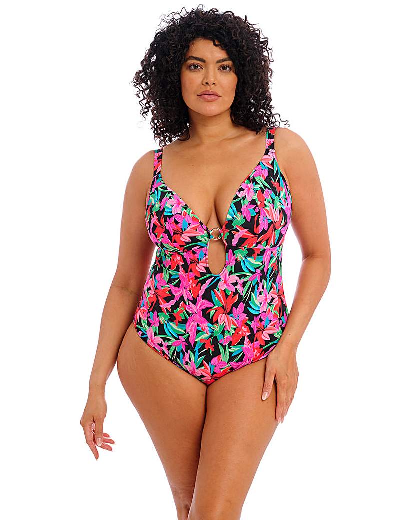 Elomi Savaneta Plunge Swimsuit