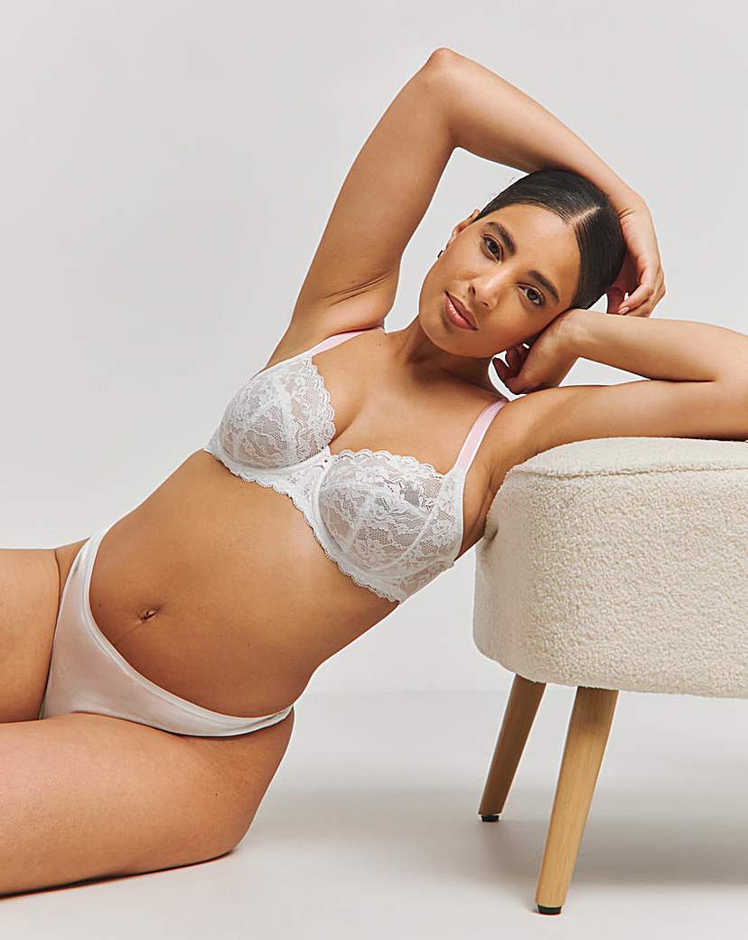 Freya Off Beat Balcony Bra White