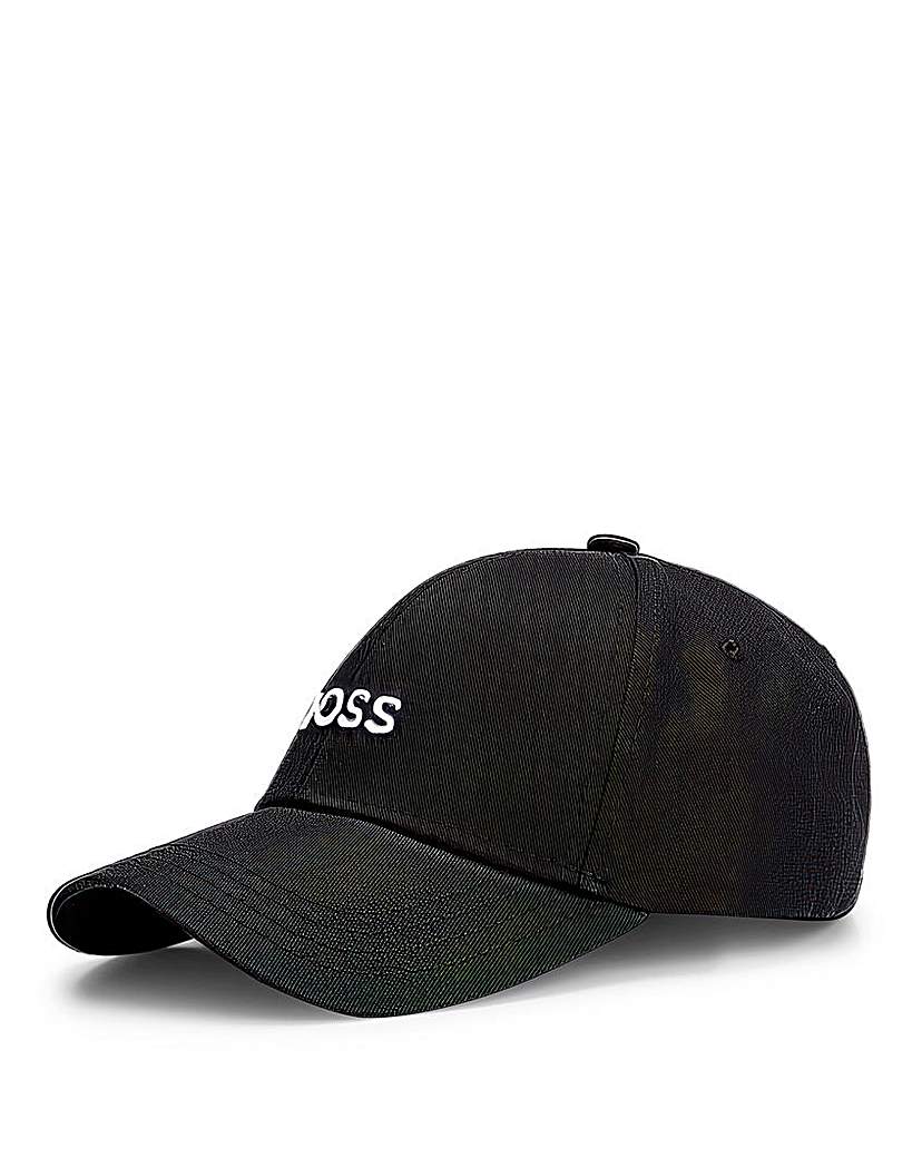 Boss Cotton Twill Logo Cap in Black