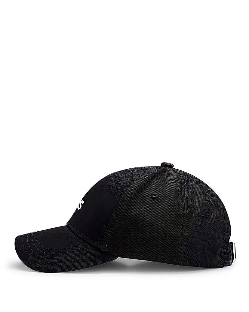 Boss Cotton Twill Logo Cap in Black