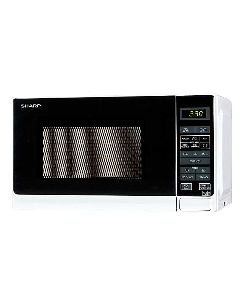 Sharp R272WH 20L Digital Microwave Sharp R272WH 20L Digital Microwave