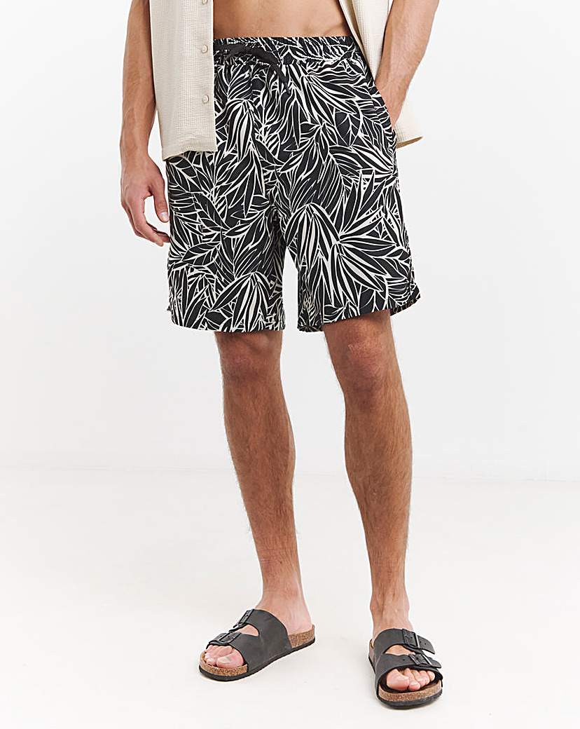 New In - Palm Print Swim