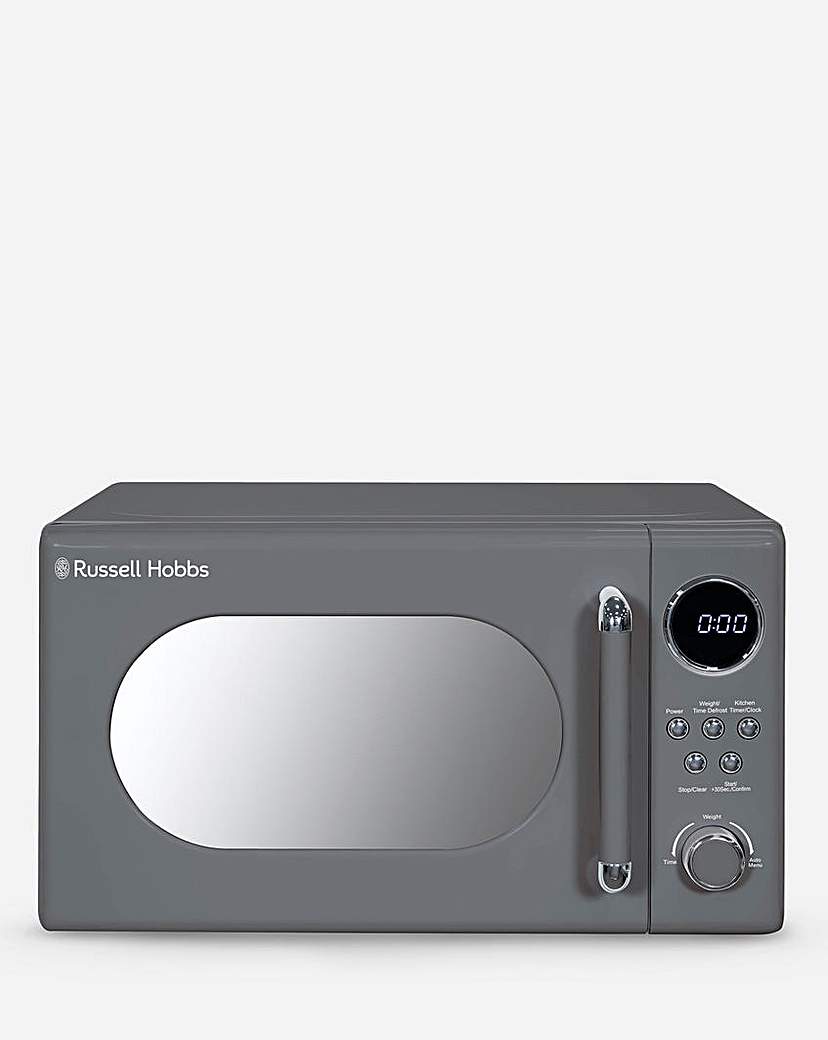 Russell Hobbs Grey Digital Microwave