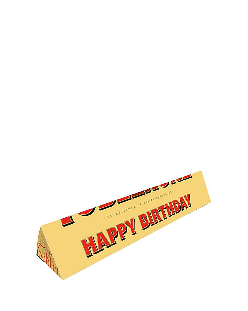 Toblerone Happy Birthday Bar