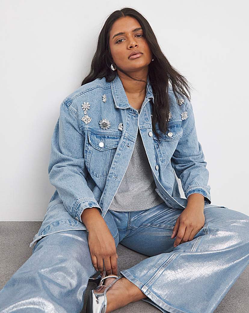 Embellished Denim Jacket