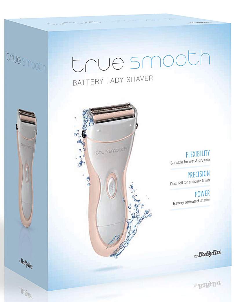 True Smooth Battery 8771BU Lady Shaver