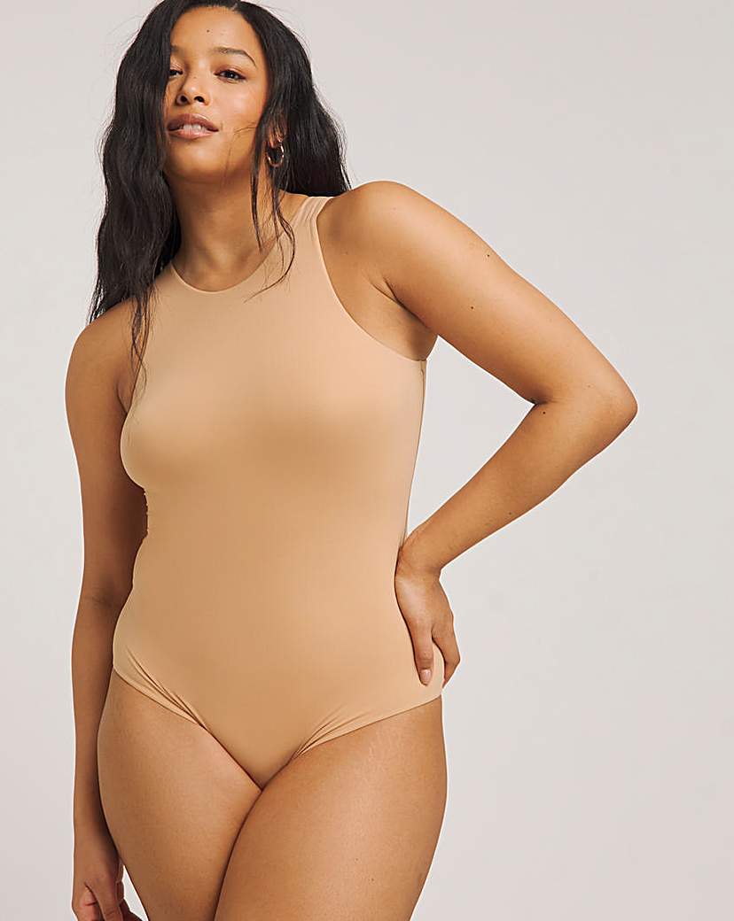 MAGISCULPT Smoothing Racer Bodysuit