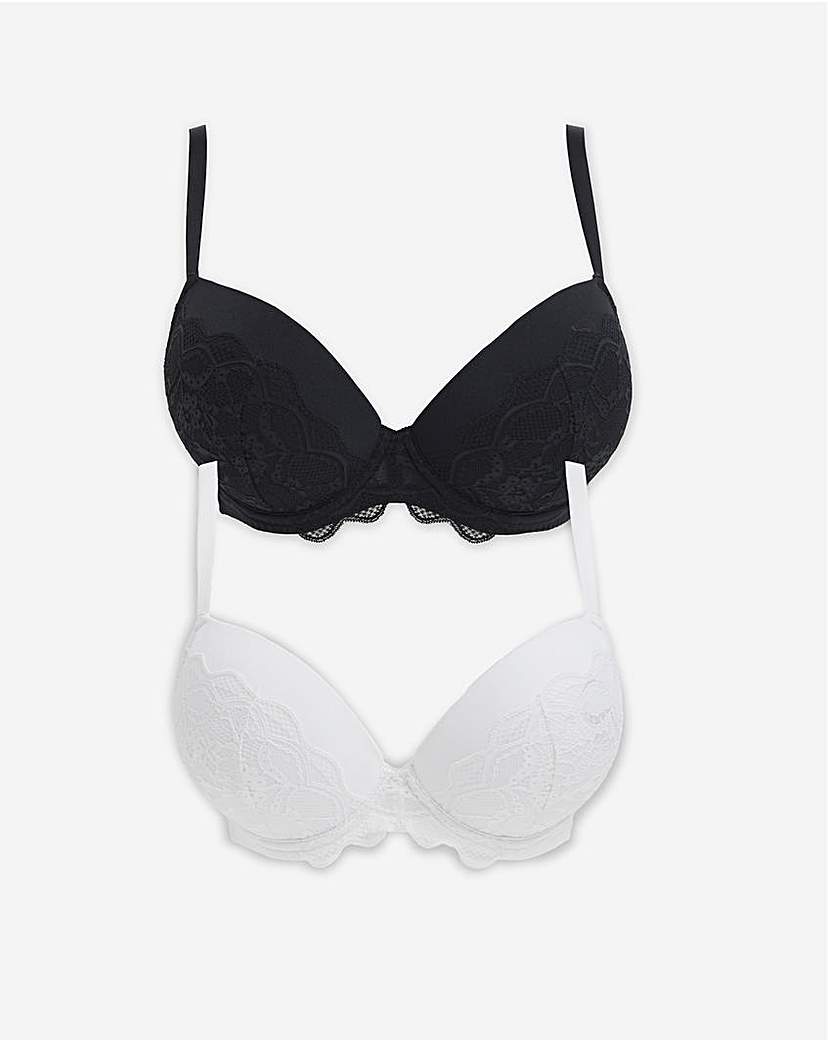 2 Pack Lifting Plunge Bras