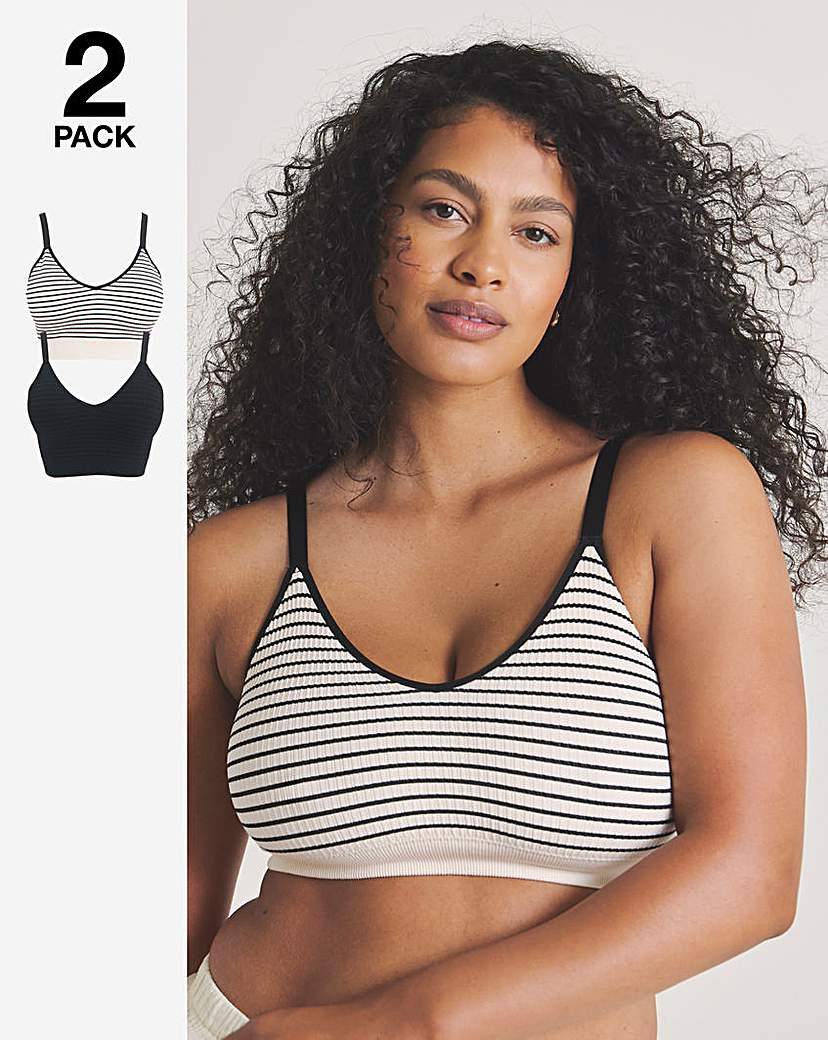 2 Pack Knitted Comfort Tops