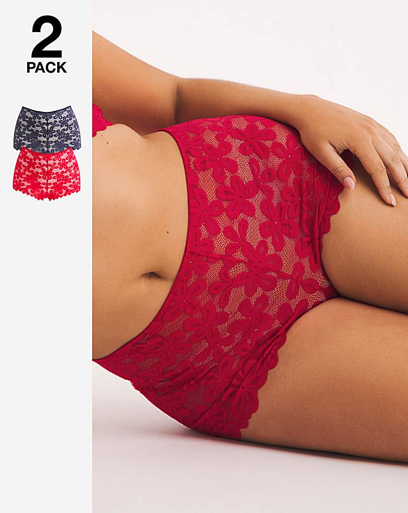 2 Pack Daisy Lace Shorts