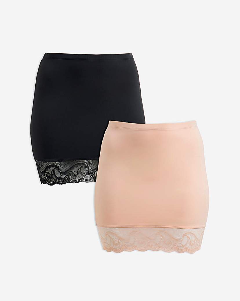 2 Pack Shape & Sculpt Half Slips