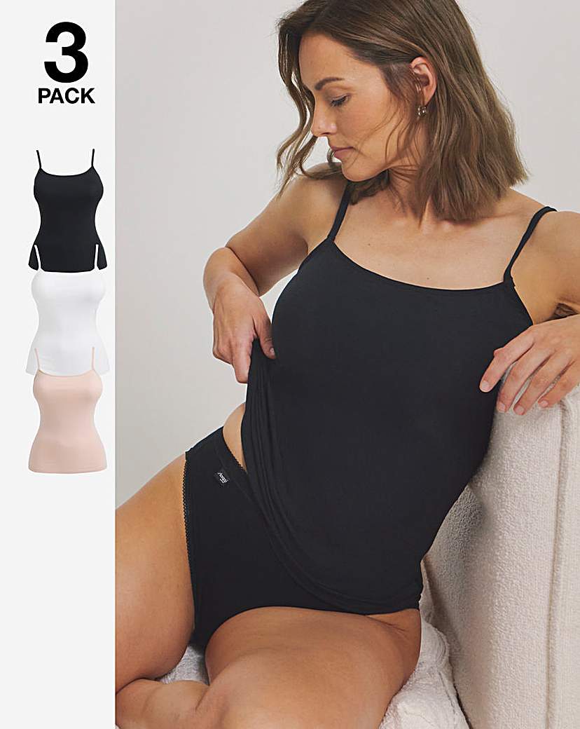 3 Pack Cotton Vests