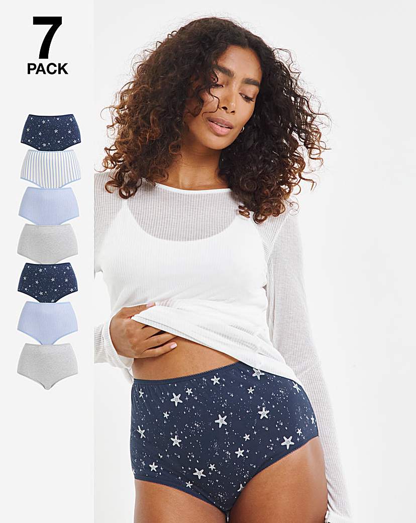 Pretty Secrets 7 Pack Full Fit Brief