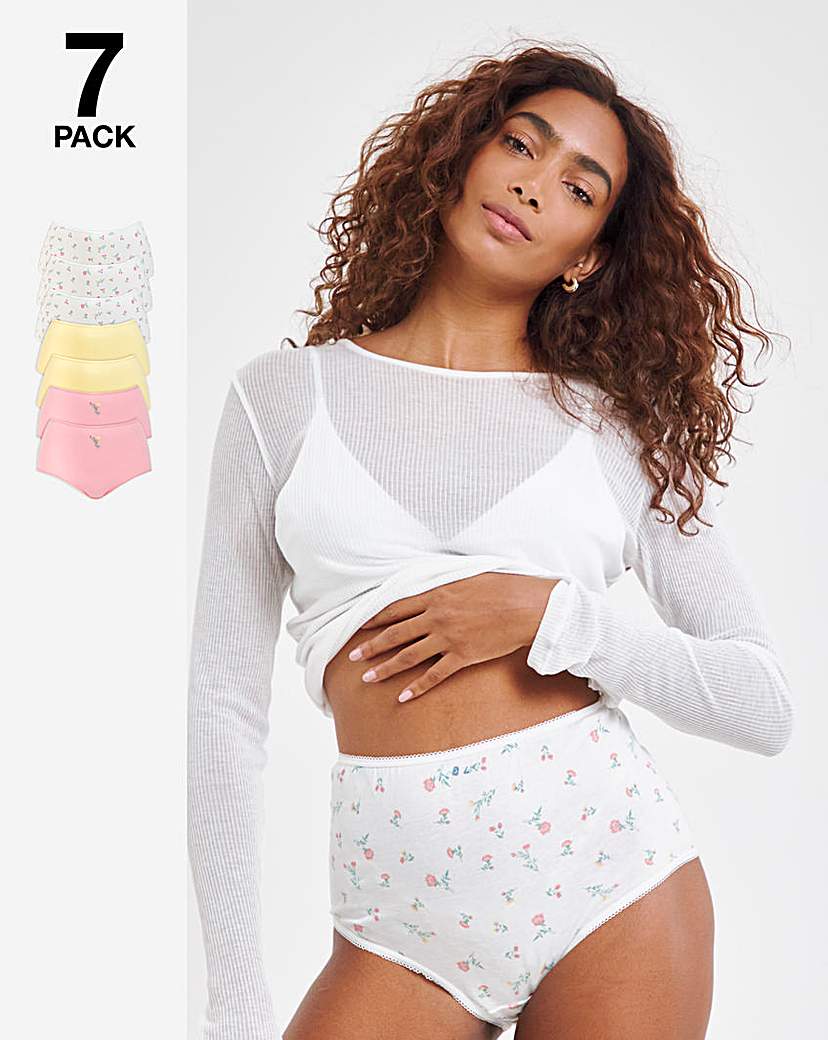 Pretty Secrets 7 Pack Full Fit Brief