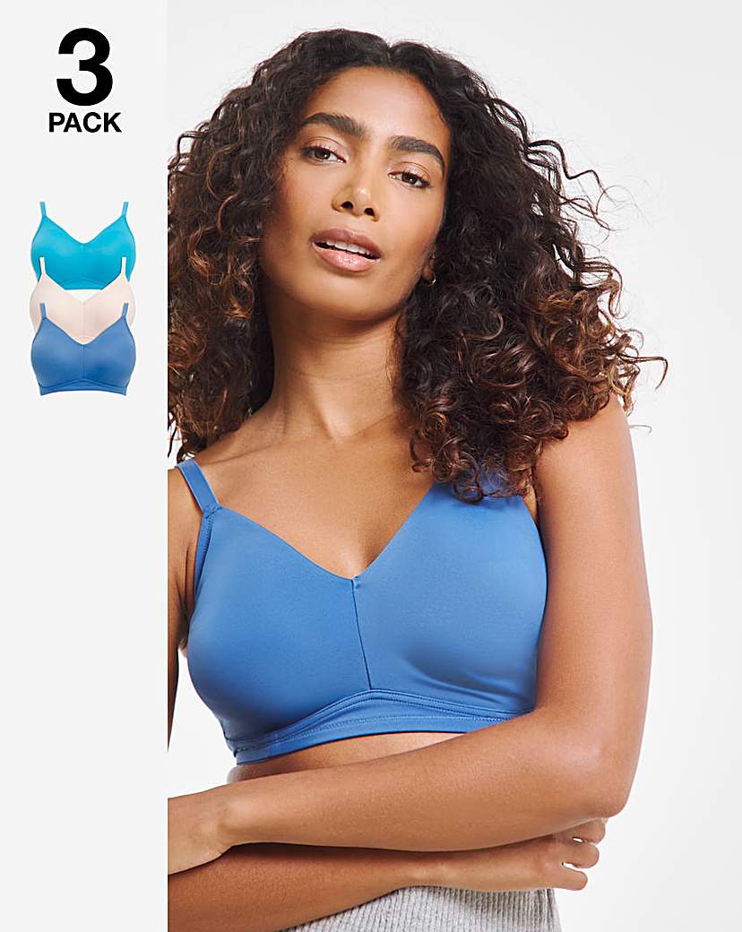 3 Pack Claire Micro NW Full Cup Bras