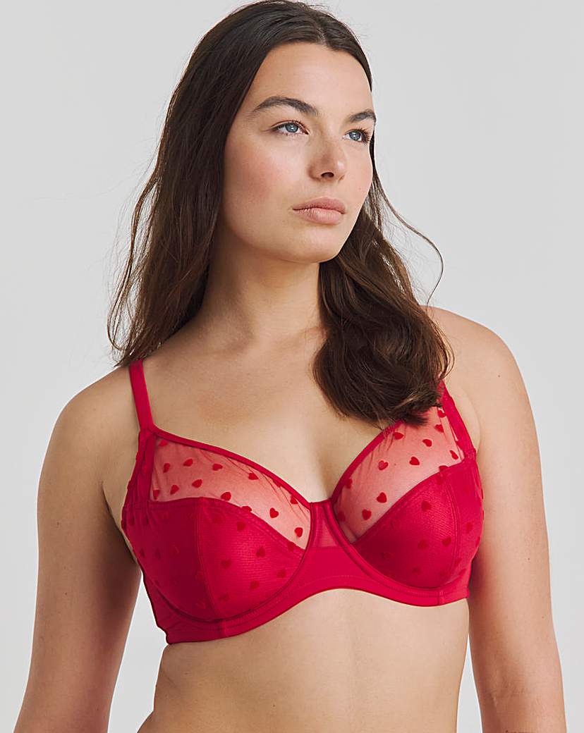 2 Pack Hannah Heart Full Cup Bra