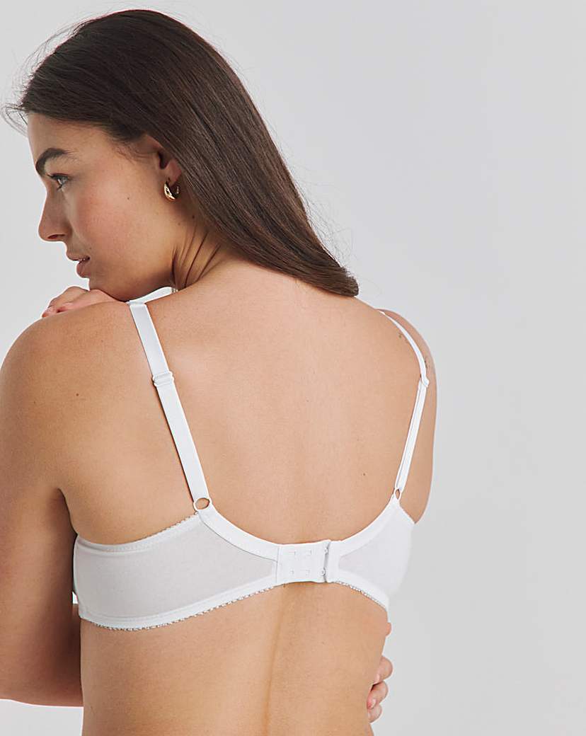 2 Pack Lace Wired Full Cup Bras