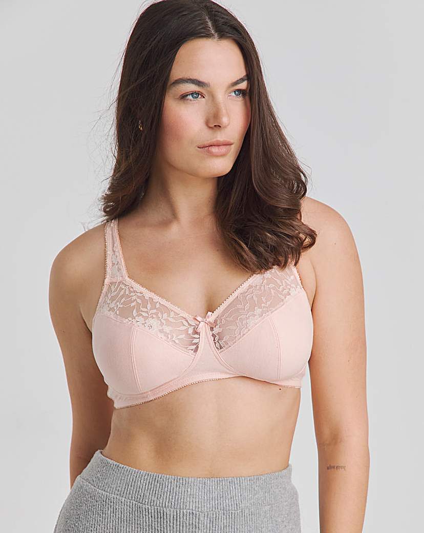 2 Pack Lace Non Wired Full Cup Bras