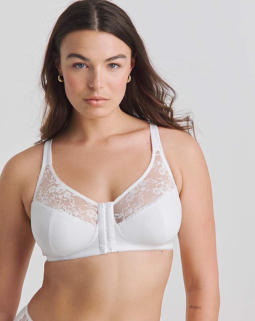 2 Pack Lace Front Fasten NW FC Bras
