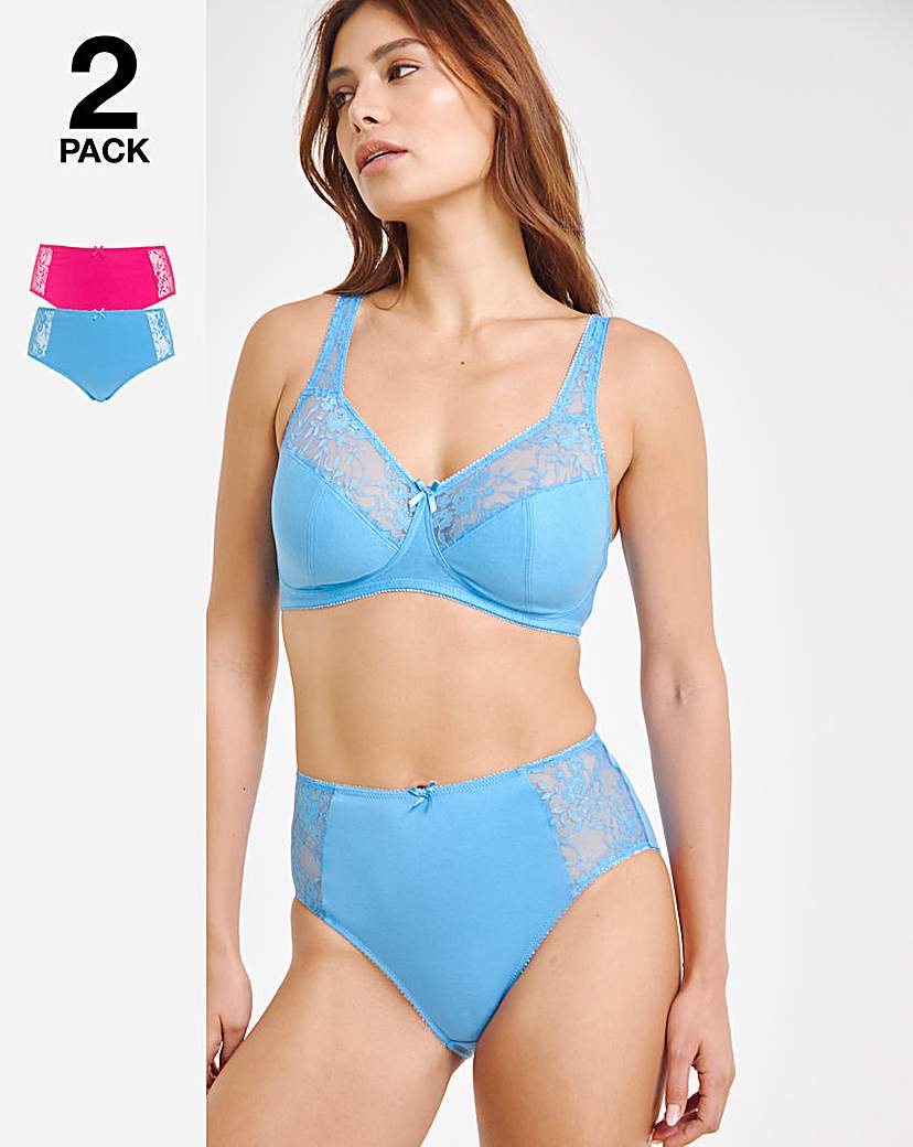 Sarah 2 Pack Full Fit Briefs