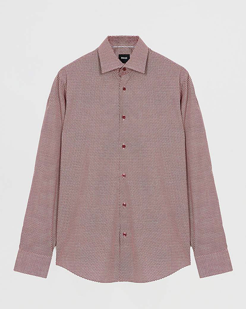 BOSS Geo Printed Long Sleeve Shirt