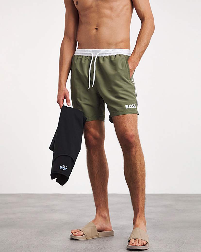 BOSS Starfish Side Stripe Swim Short