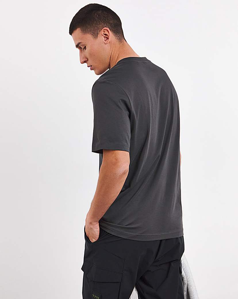 BOSS Raised Logo Charcoal T-shirt