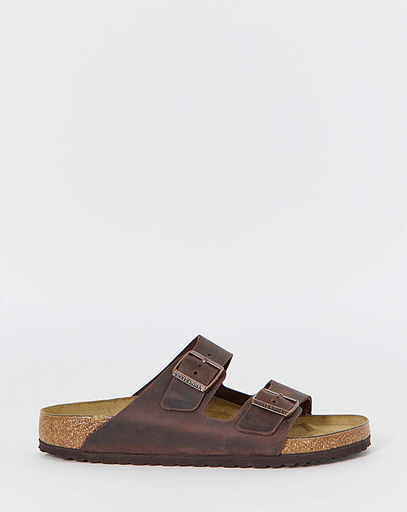 Birkenstock Habanna Leather Arizona Sandals - Size 41