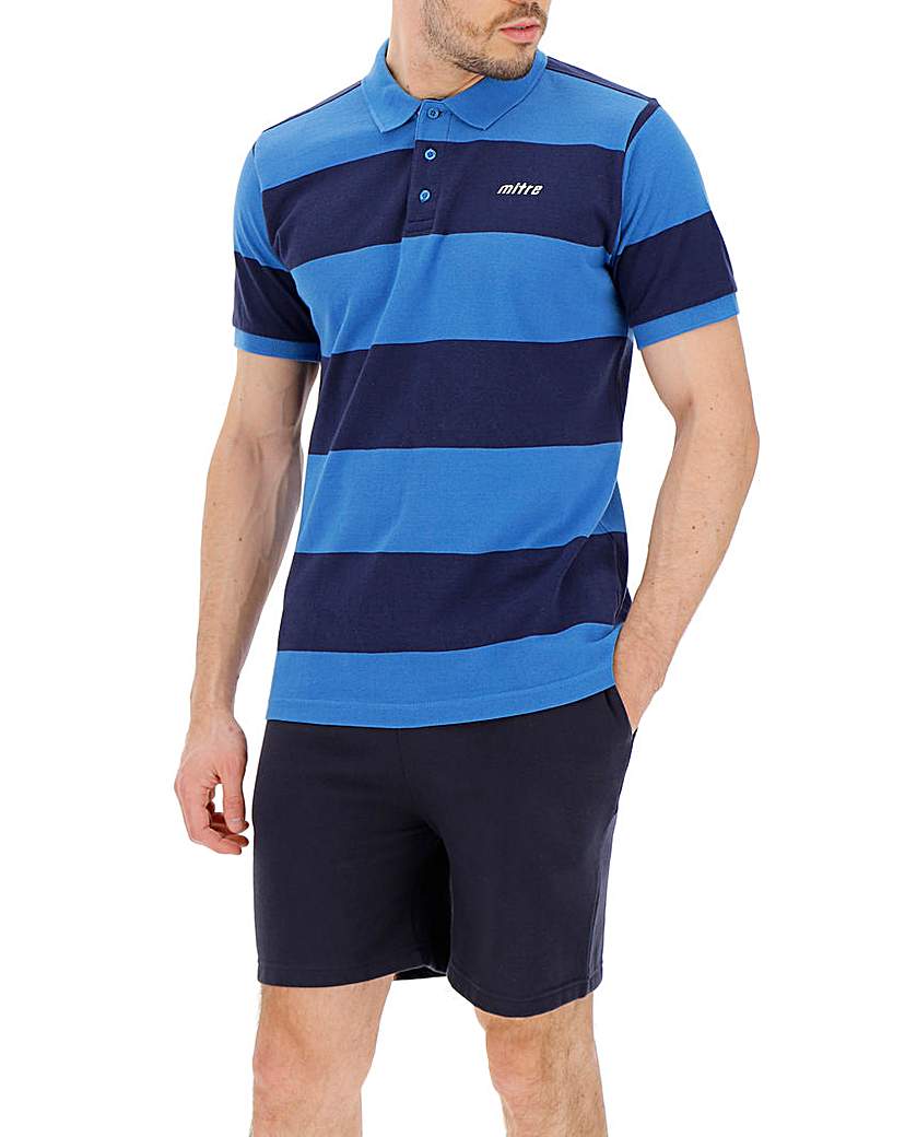 Image of Mitre Stripe Polo Regular