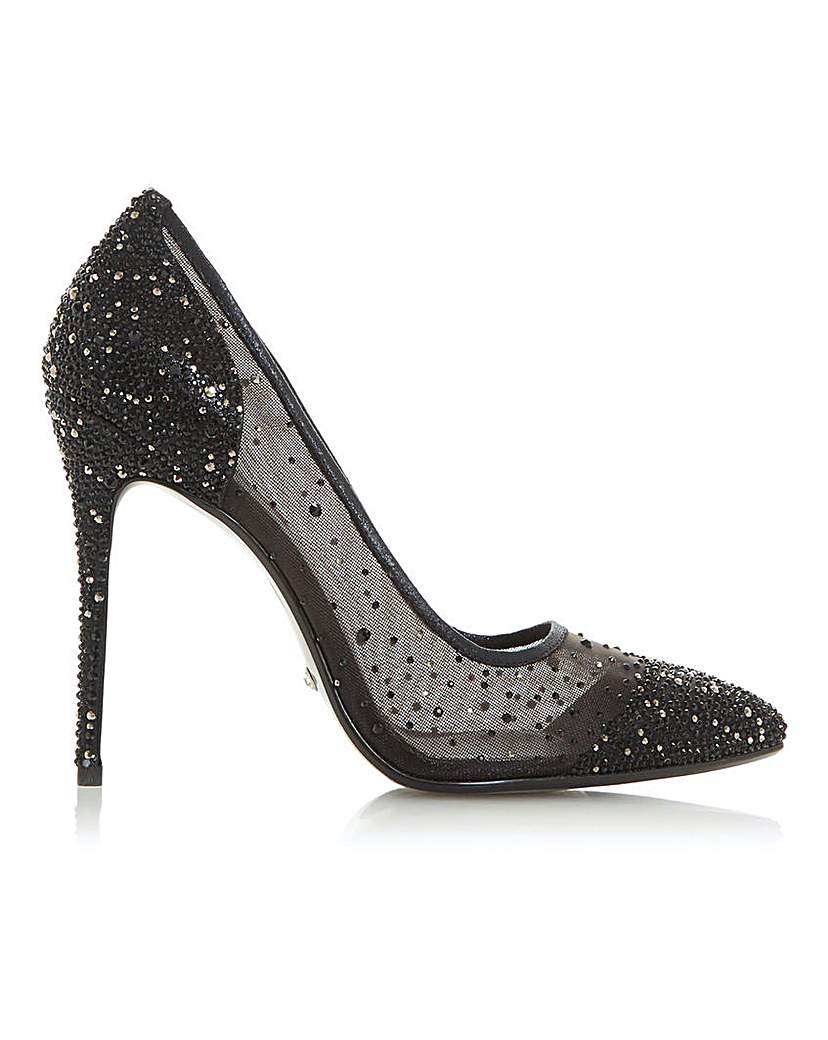 Dune London Crystal Court Shoes