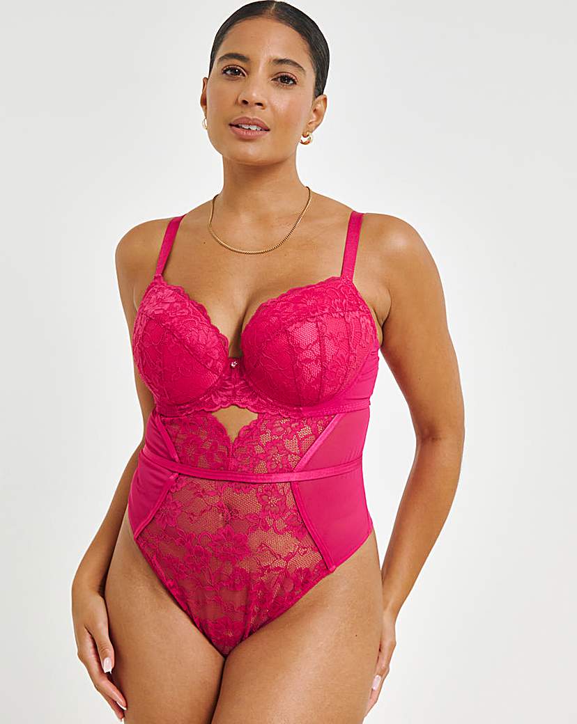 Ann Summers Sexy Lace Body Dark Pink