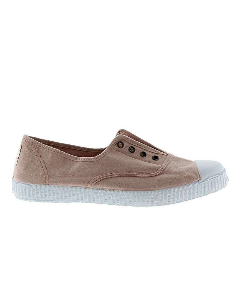 Victoria Inglesa Slip On Pumps D Fit - Ballet