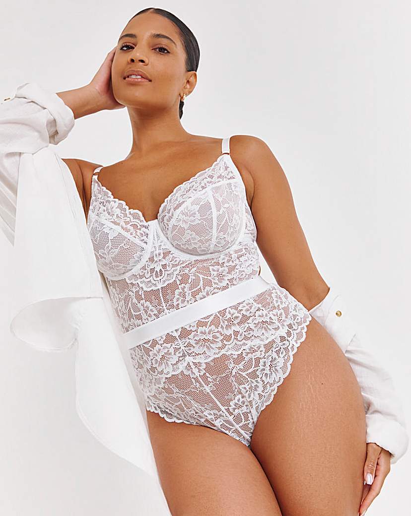 Ann Summers Hold Me Tight Body White