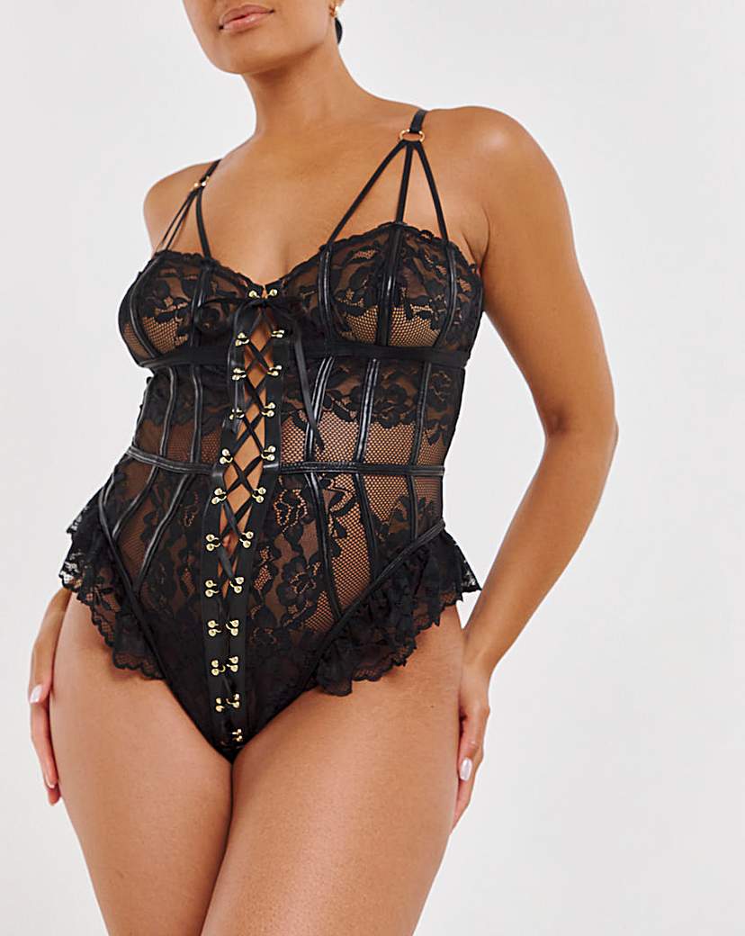 Ann Summers Boudoir Tease Body Black