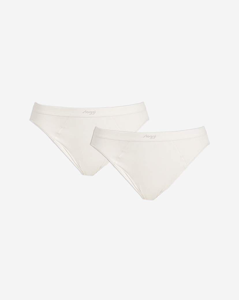 Sloggi Ever Ease 2Pack Tai Knicker White