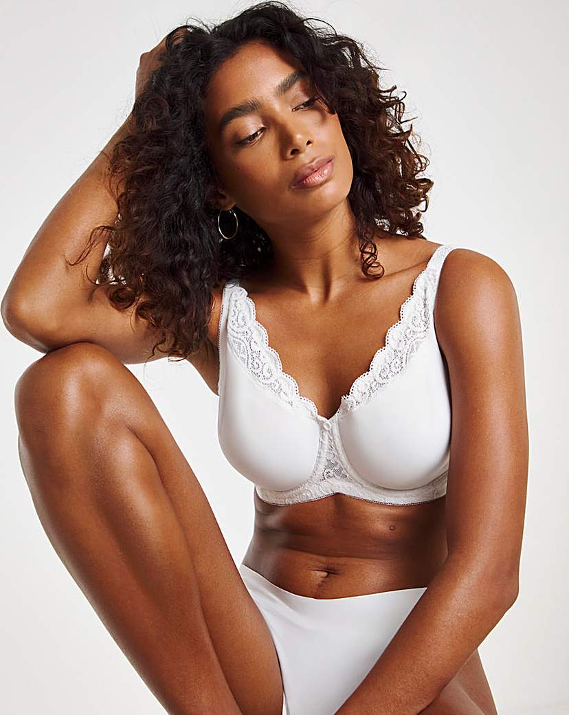 Triumph Amourette Minimiser Bra White