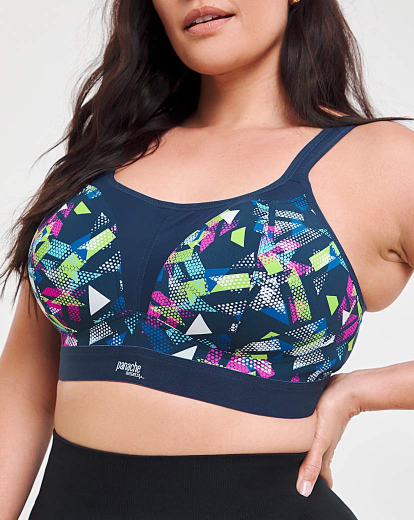 Patterned sports bra online