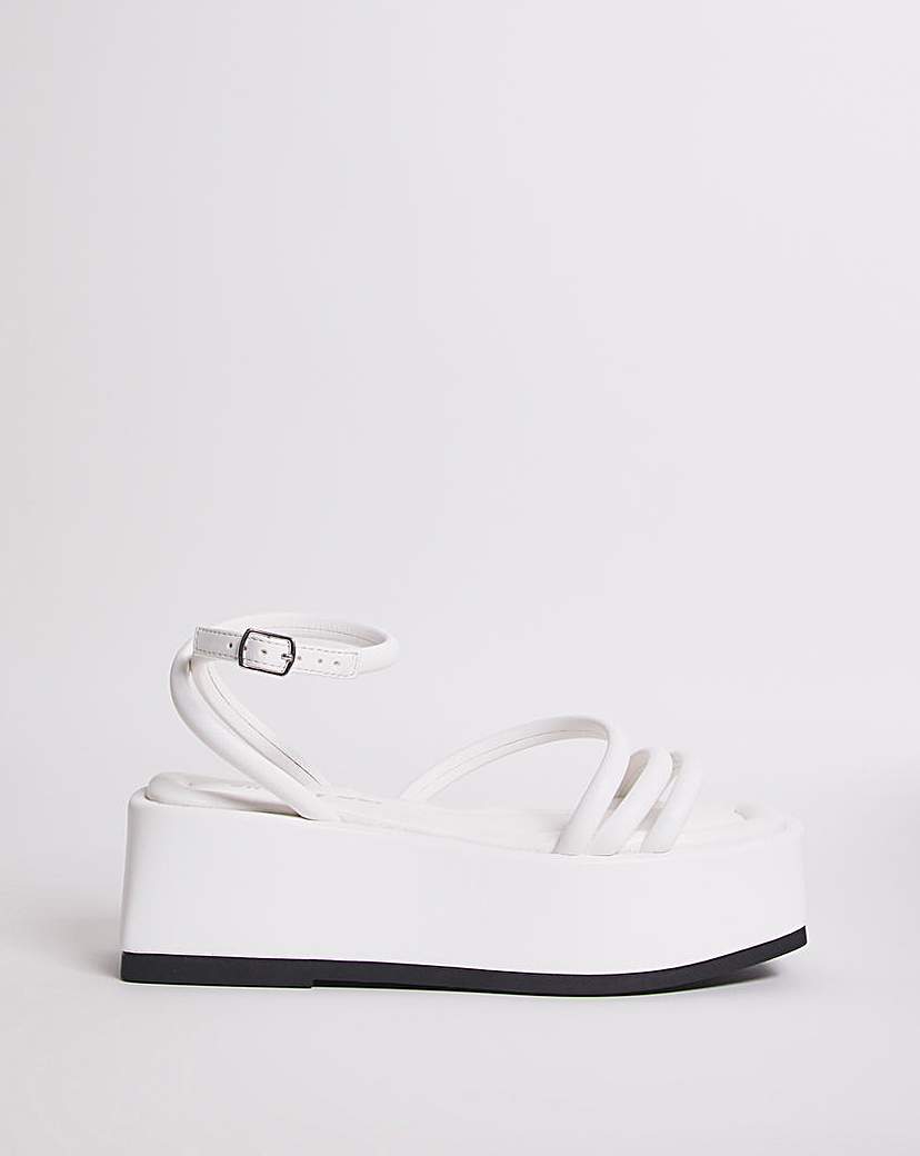 Strappy Chunky Sandals Wide Fit