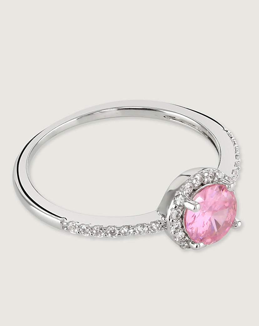 New In - Buckley London Pink Halo Ring