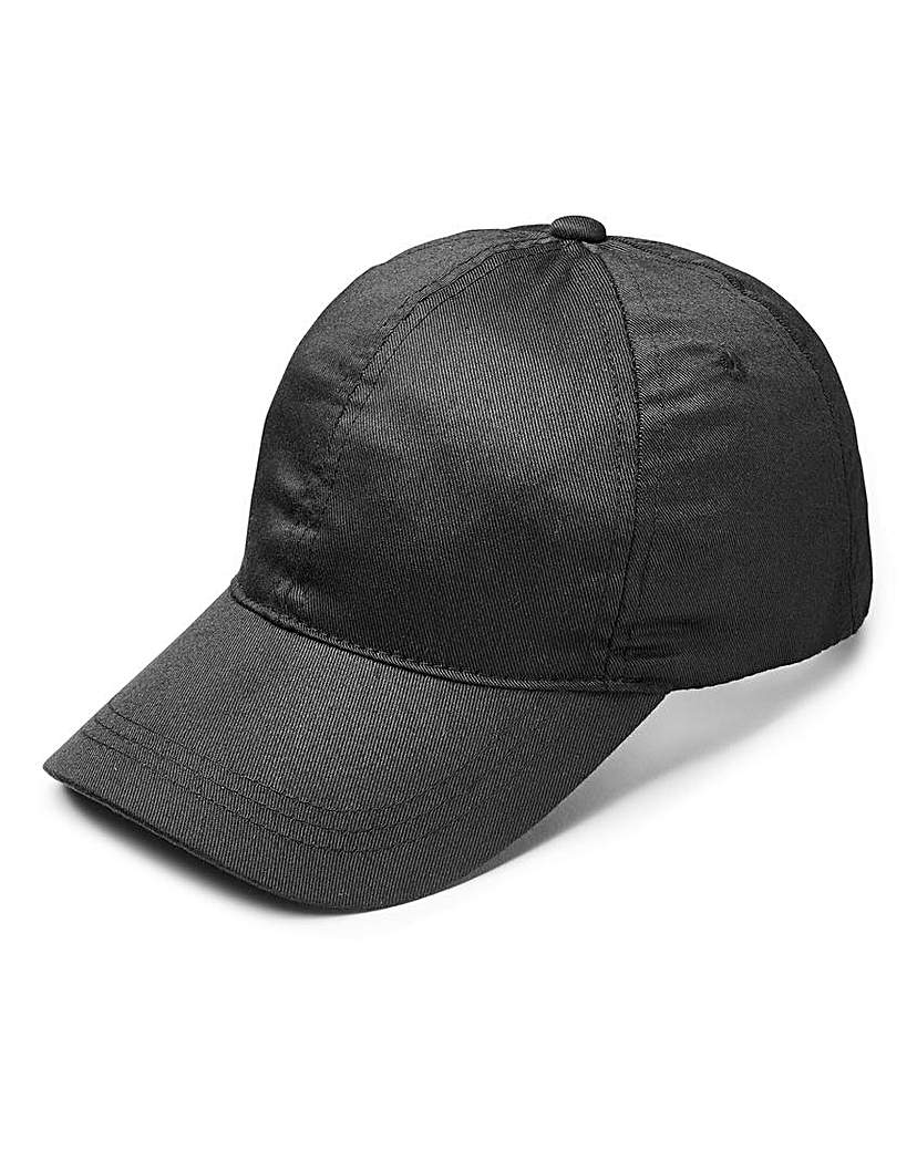 Black Plain Cap