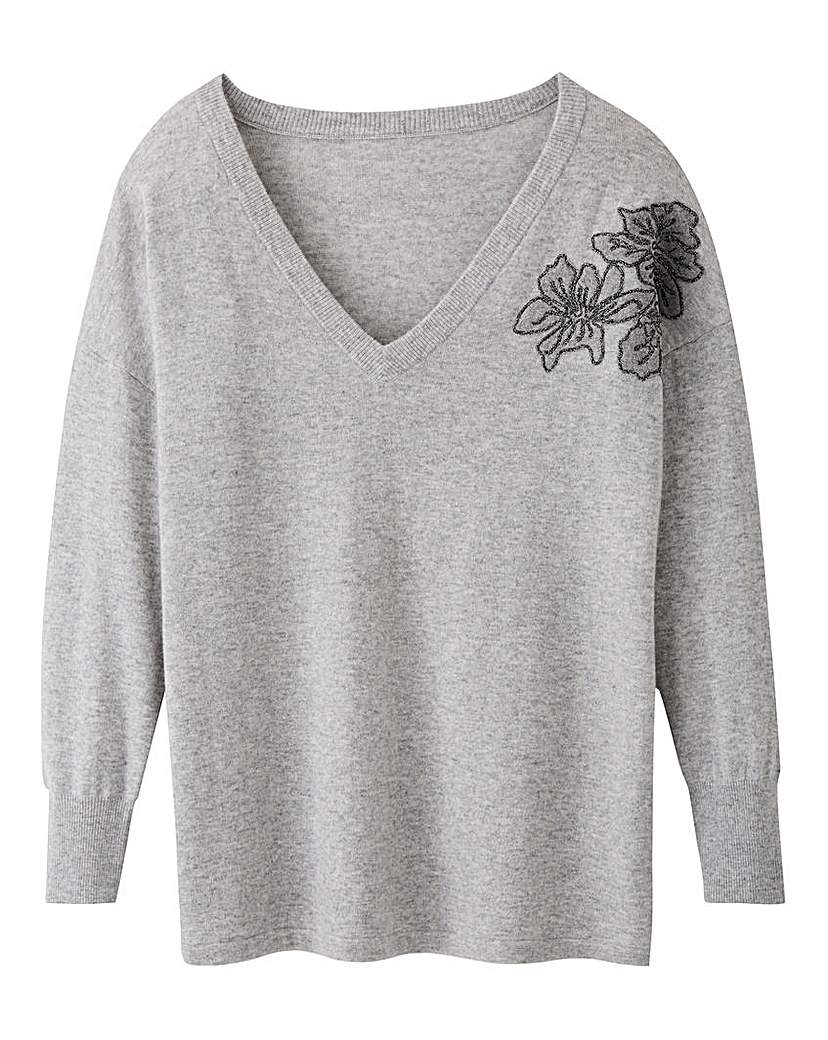 Image of Joanna Hope Cashmere Blend Lounge Top